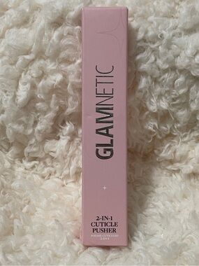 NWT ~ Glamnetic 2-in-1 Cuticle Pusher – Pink ~ A Must Have!